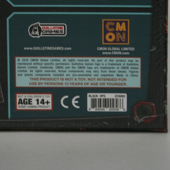 NEW CMON Cool Mini or Not Black Ops Zombicide Invader Fantasy Zombie Board Game - Picture 7 of 10
